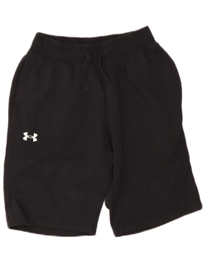 Pantaloncini sportivi da uomo Under Armour piccoli in cotone nero
