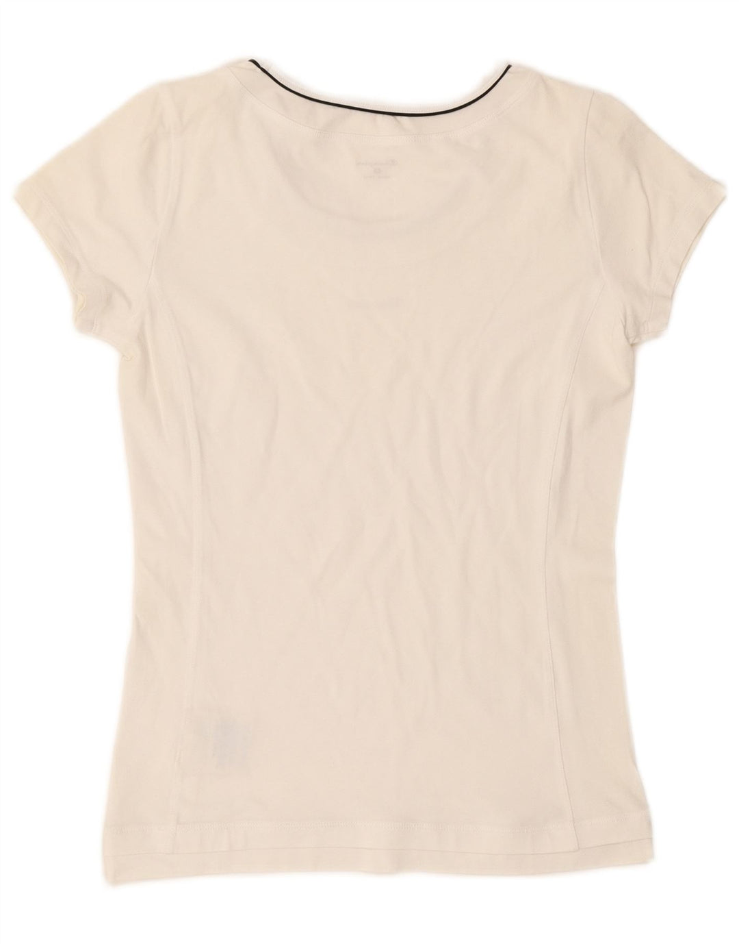 T-shirt da donna Champion Top UK 18 XL cotone bianco