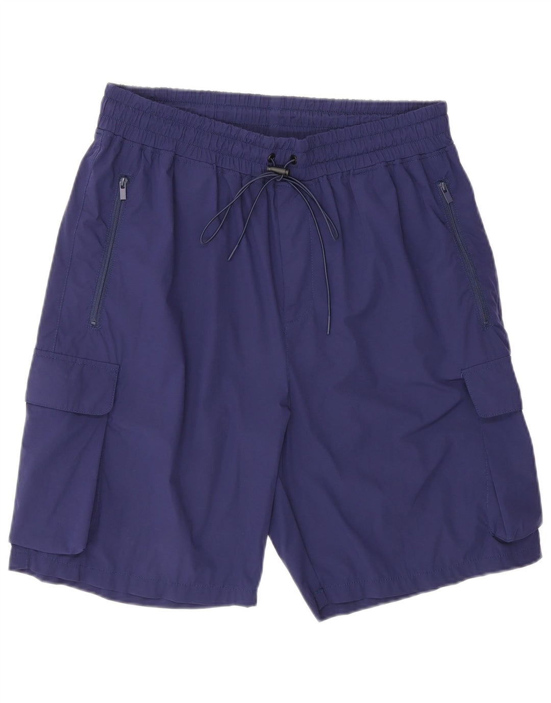 Pantaloncini sportivi cargo da uomo Kangol XL in nylon blu navy