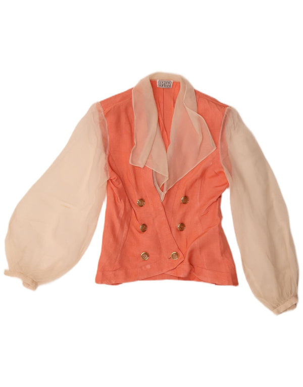Camicetta da donna Luciano Soprani UK 10 Small Pink Colourblock