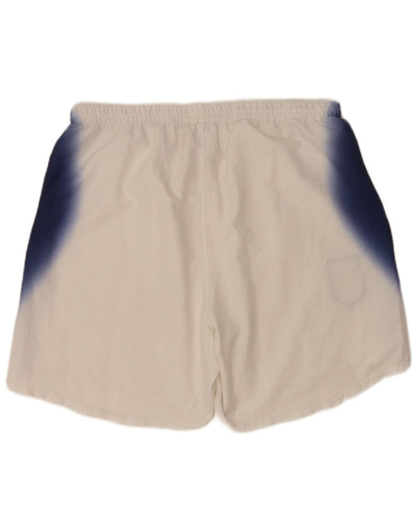 Pantaloncini sportivi grafici da uomo Puma XL poliestere color block bianco