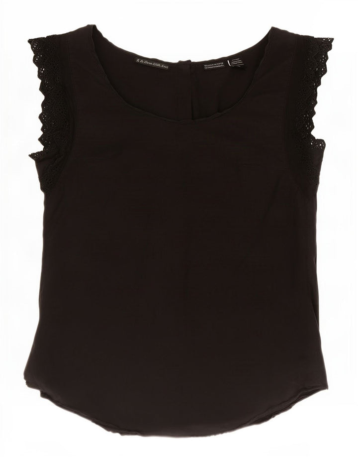 Camicetta da donna Maison Scotch Top US 1 XS seta nera