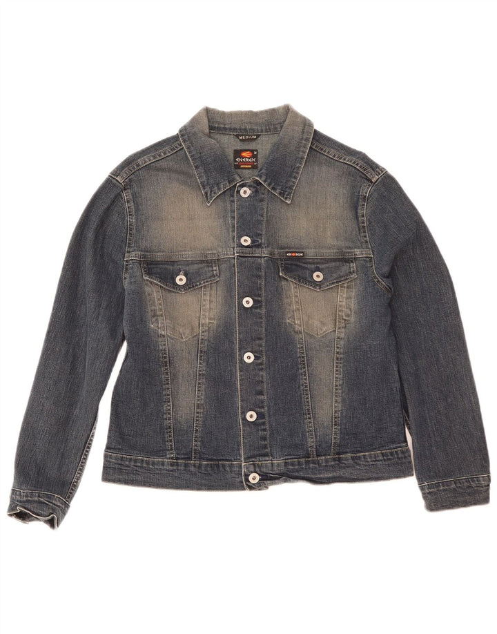 Giacca in denim da donna Energie UK 14 cotone blu medio