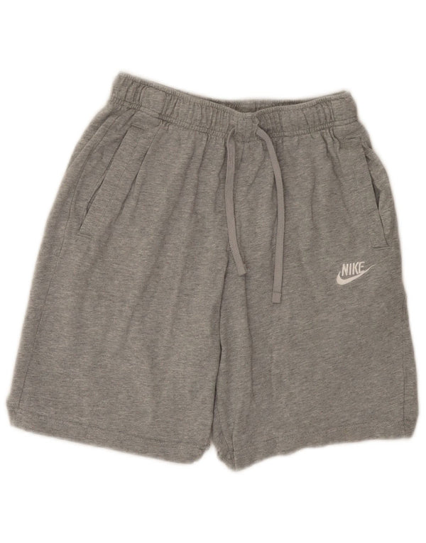 Pantaloncini sportivi Nike da uomo XS in cotone chiazzato grigio
