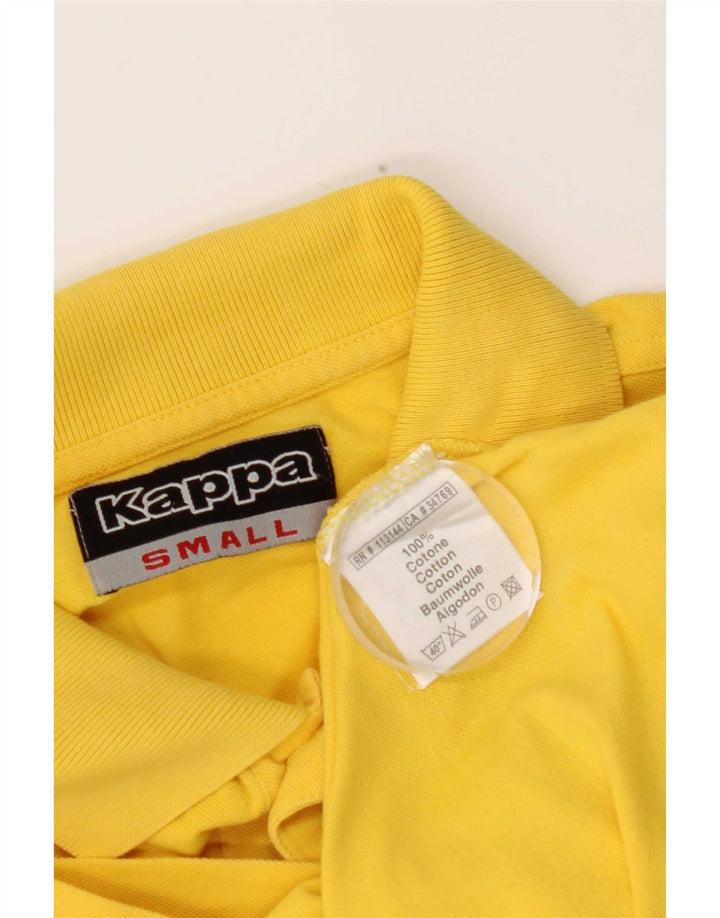 Polo Uomo Kappa Small Giallo In Cotone
