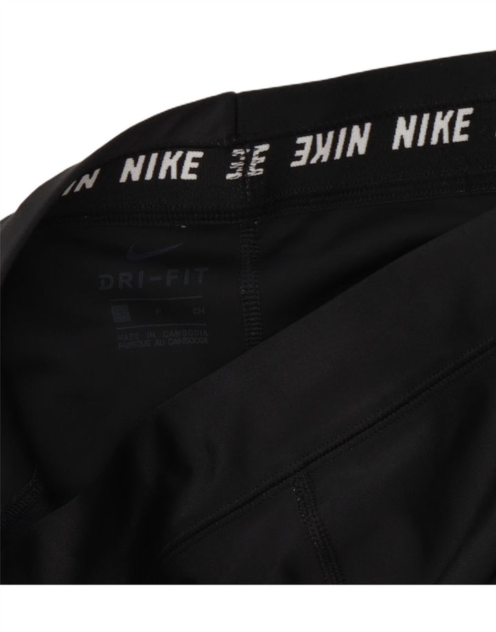 Leggings Nike Dri Fit da donna UK 10 piccoli neri