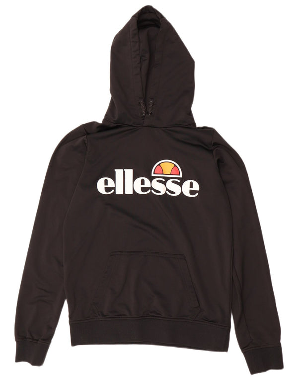 Maglione con cappuccio grafico ELLESSE per ragazzi 13-14 anni Nero