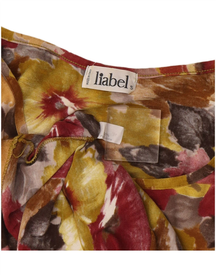 Canotta da donna Liabel UK 14 Cotone floreale multicolore medio