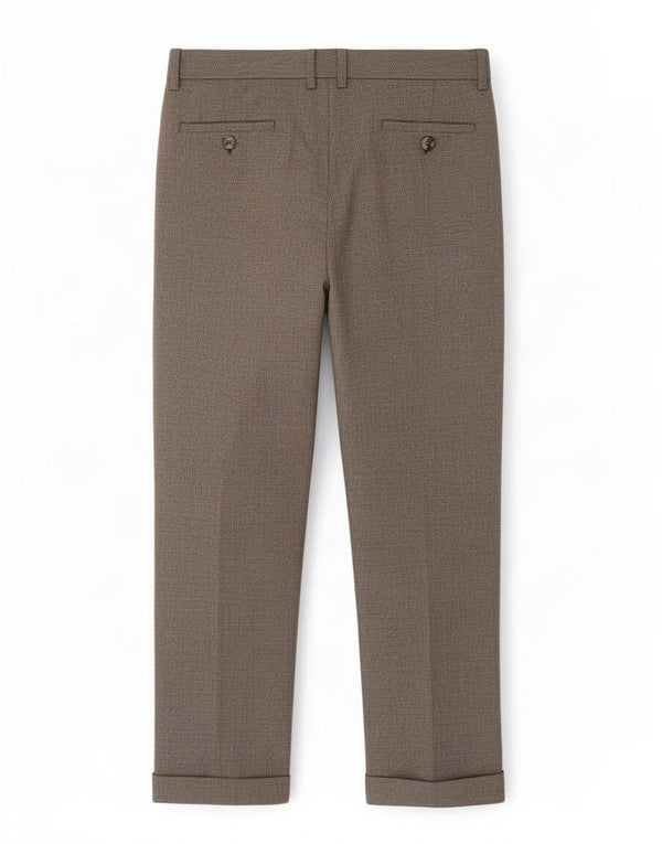 Pantaloni da abito da weekend da donna Max Mara UK 12 Medium W32 L28 Marrone
