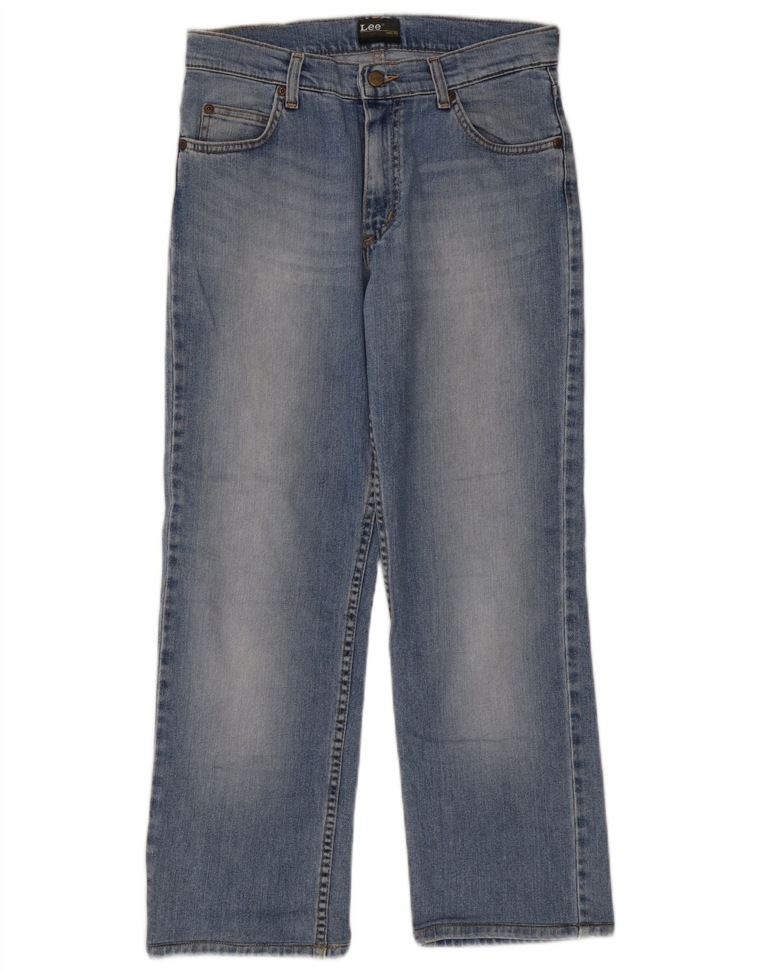 Jeans dritti da uomo Lee Brooklyn W31 L27 cotone blu