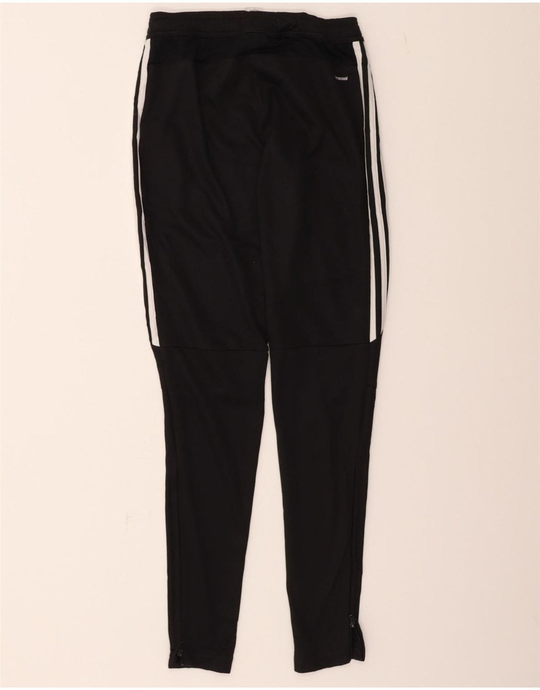 ADIDAS Womens Climacool Tracksuit Trousers UK 4/6 XS  Black Polyester Vintage Adidas and Second-Hand Adidas from Messina Hembry 
