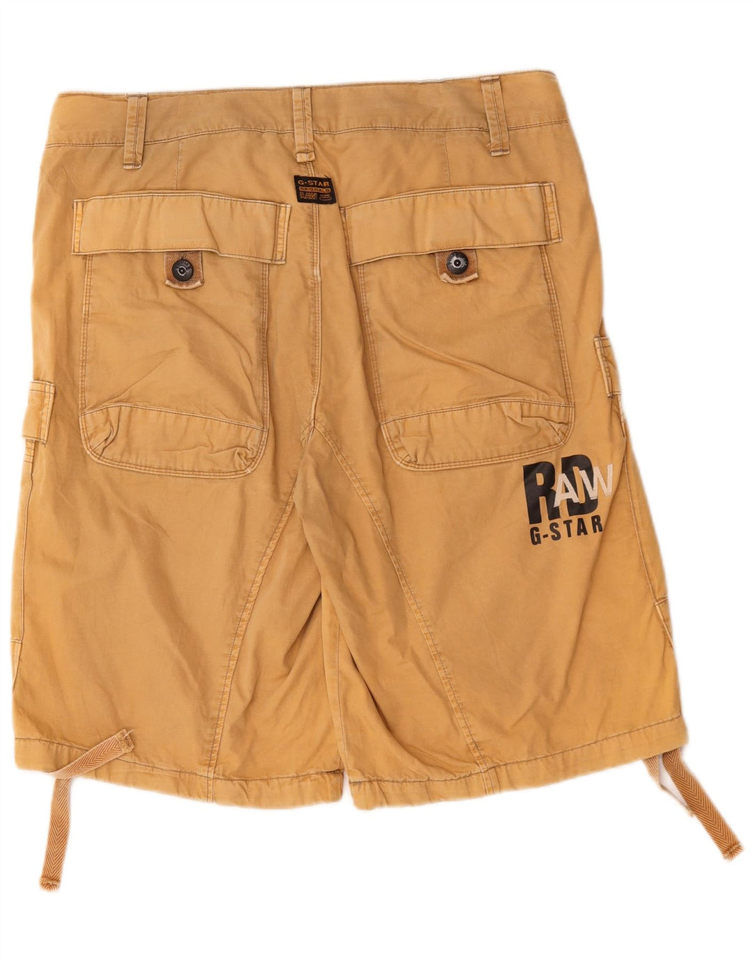 Pantaloncini cargo grafici da uomo G-Star W32 cotone beige medio