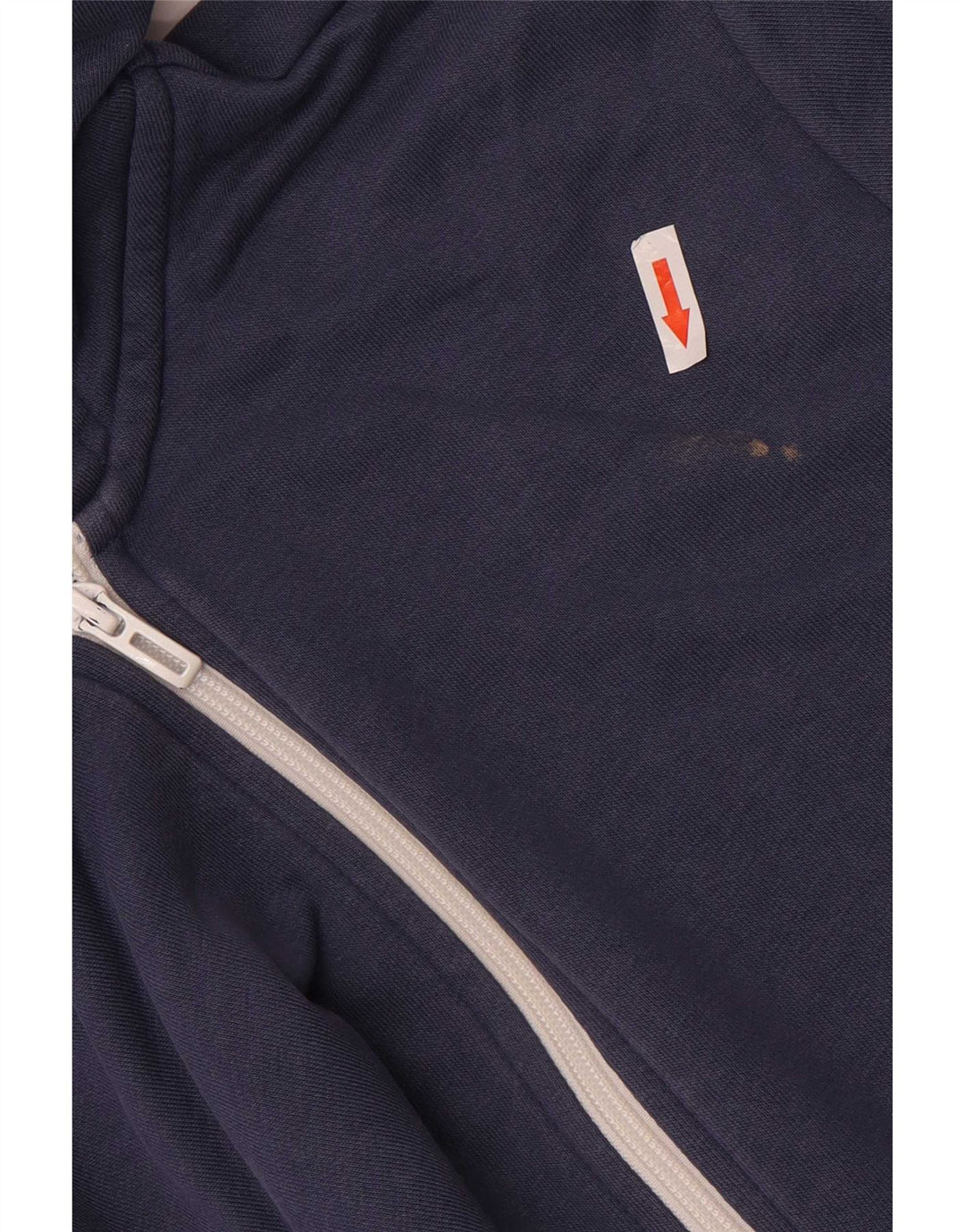 Maglione con cappuccio e zip da uomo Adidas piccolo blu