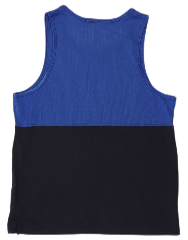 Canotta NIKE da uomo Dri Fit, poliestere color block medio multicolore