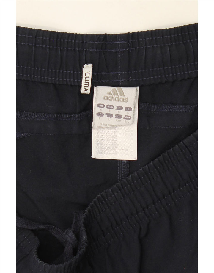 ADIDAS Mens Climalite Sport Shorts Large  Navy Blue Polyester Vintage Adidas and Second-Hand Adidas from Messina Hembry 