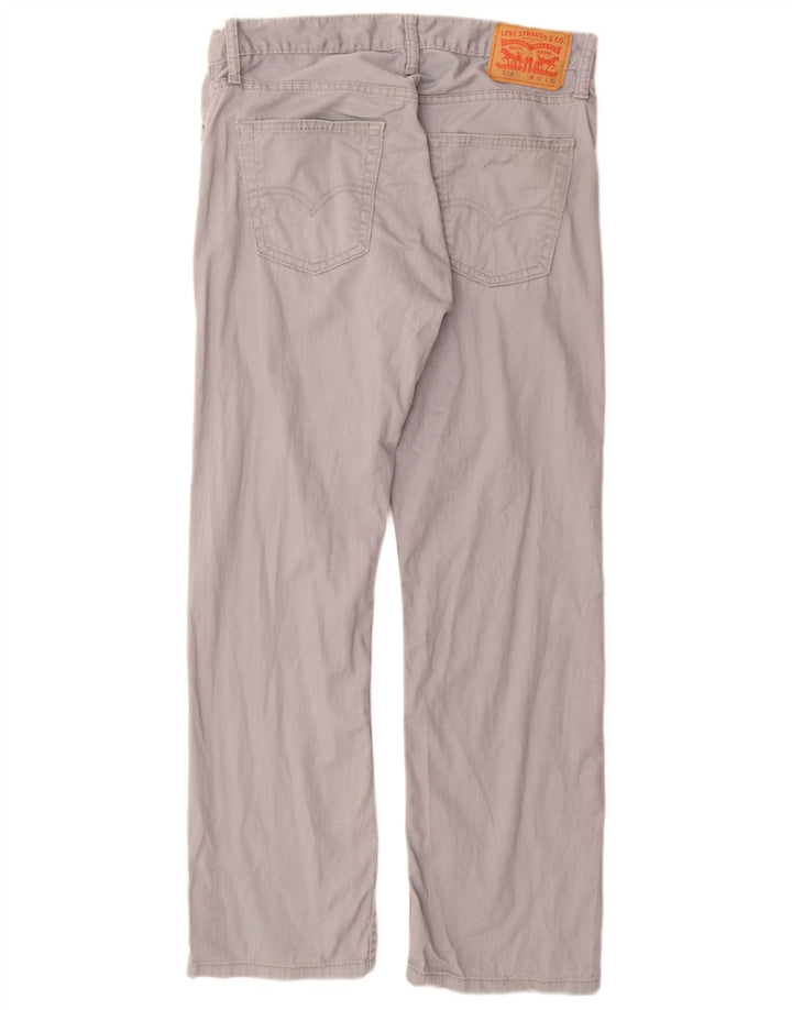 Levi's Uomo 514 Jeans dritti W32 L30 Cotone grigio