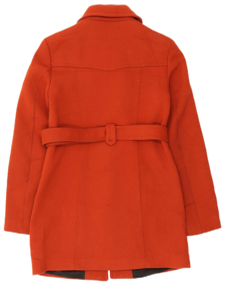 Soprabito da donna Zara UK 10 piccolo poliestere arancione
