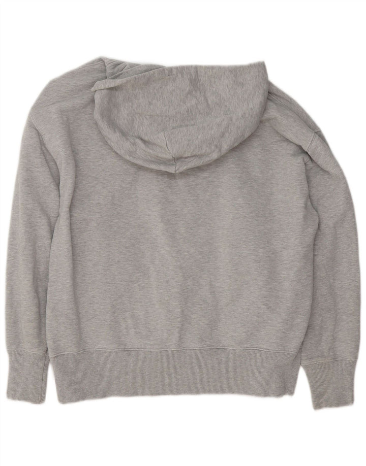 Maglione con cappuccio da uomo Tommy Hilfiger in cotone grigio medio