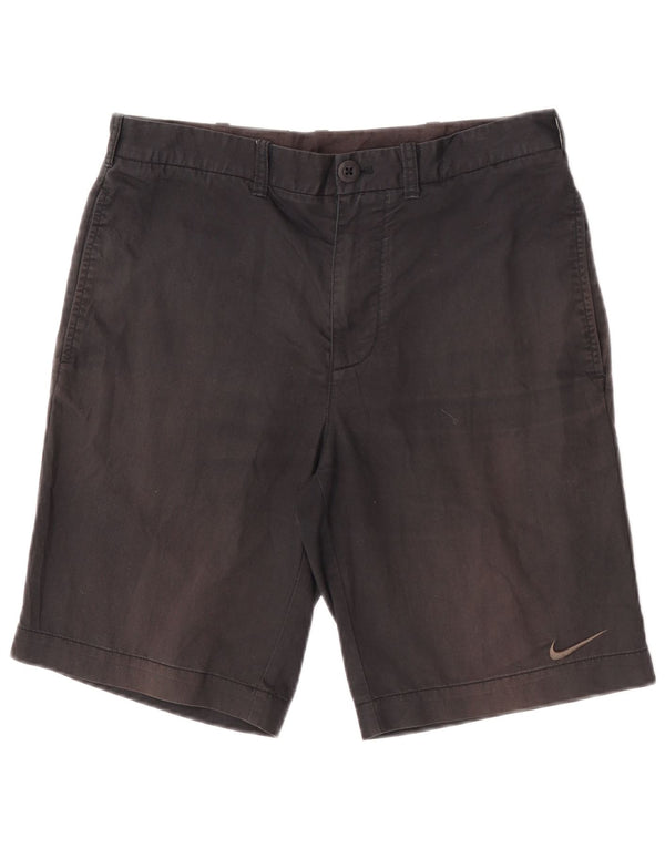 Pantaloncini chino Nike da uomo piccoli W28 in cotone nero