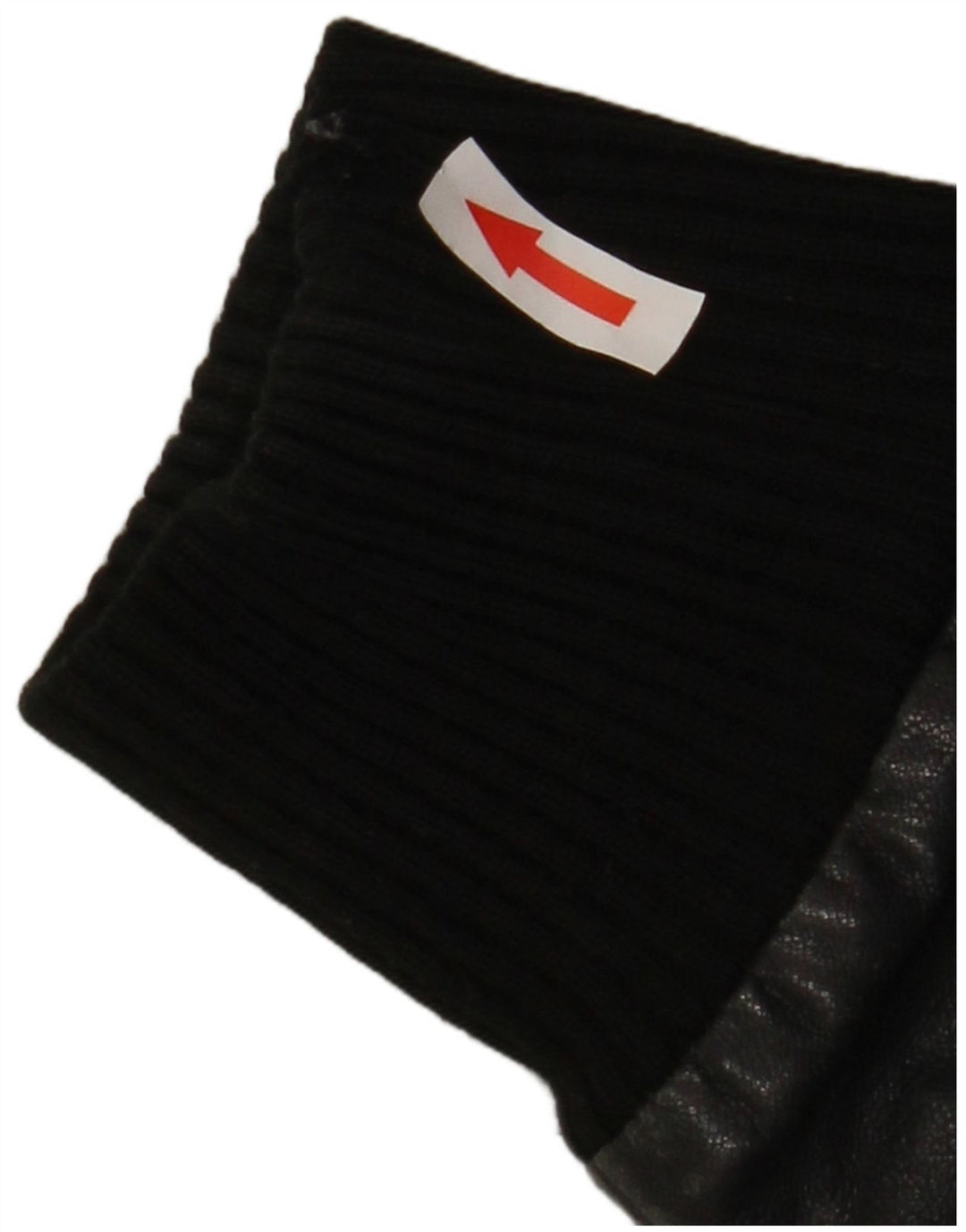 Giacca in pelle corta da donna Sasch UK 14 media nera