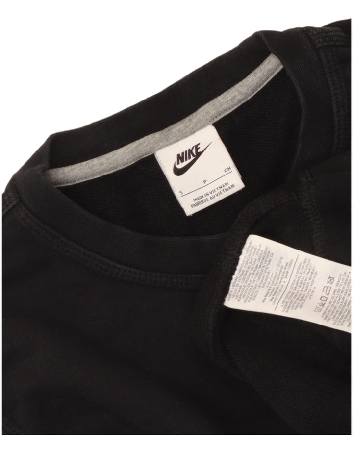 Felpa da donna Nike Jumper UK 10 Small Black Cotton