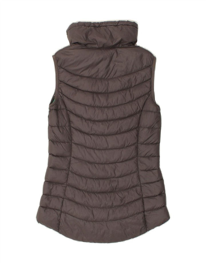 FAT FACE Womens Padded Gilet UK 6 XS  Grey Polyester Vintage Fat Face and Second-Hand Fat Face from Messina Hembry 