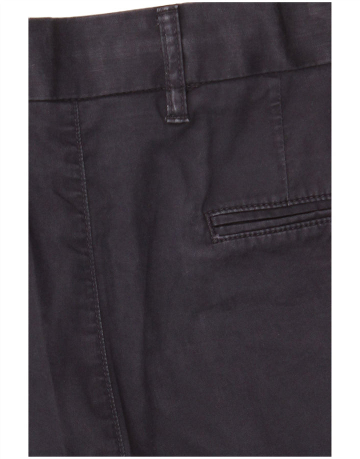 Pantaloncini chino da uomo Marks & Spencer W36 grandi in cotone blu navy