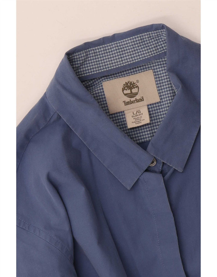 Camicia Timberland da donna slim fit UK 14 grande blu