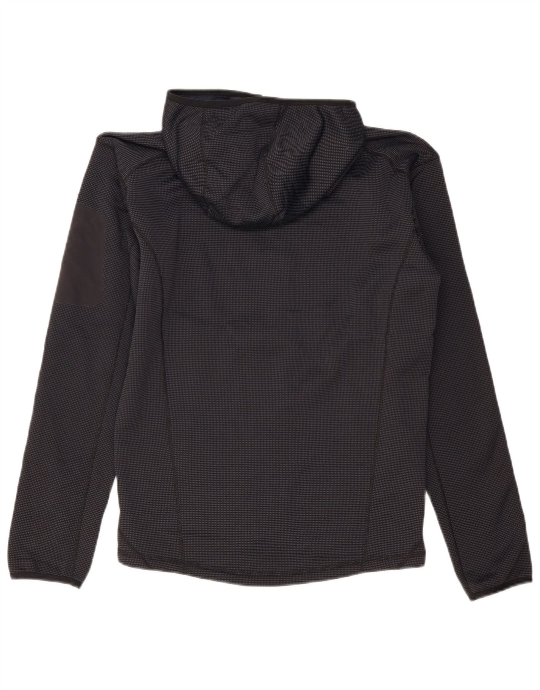 BERGHAUS Maglione con cappuccio e zip da uomo piccolo in poliestere blu navy