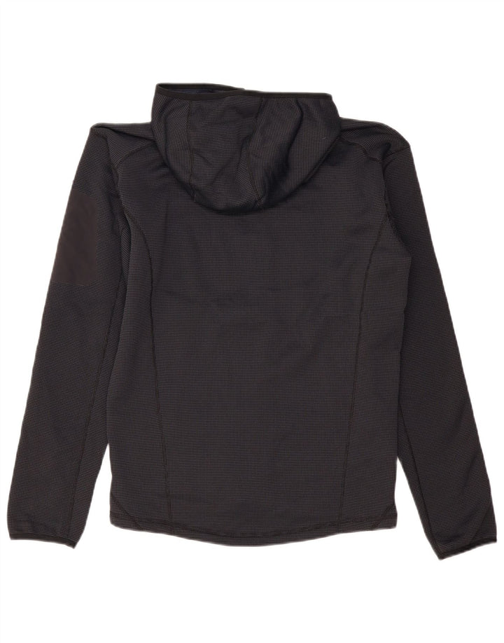 BERGHAUS Maglione con cappuccio e zip da uomo piccolo in poliestere blu navy