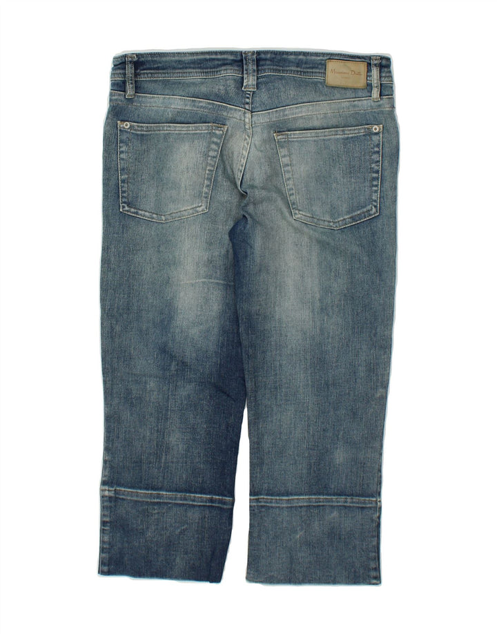 MOSSIMO Womens Capri Straight Jeans W30 L22 Blue Cotton Vintage Mossimo and Second-Hand Mossimo from Messina Hembry 