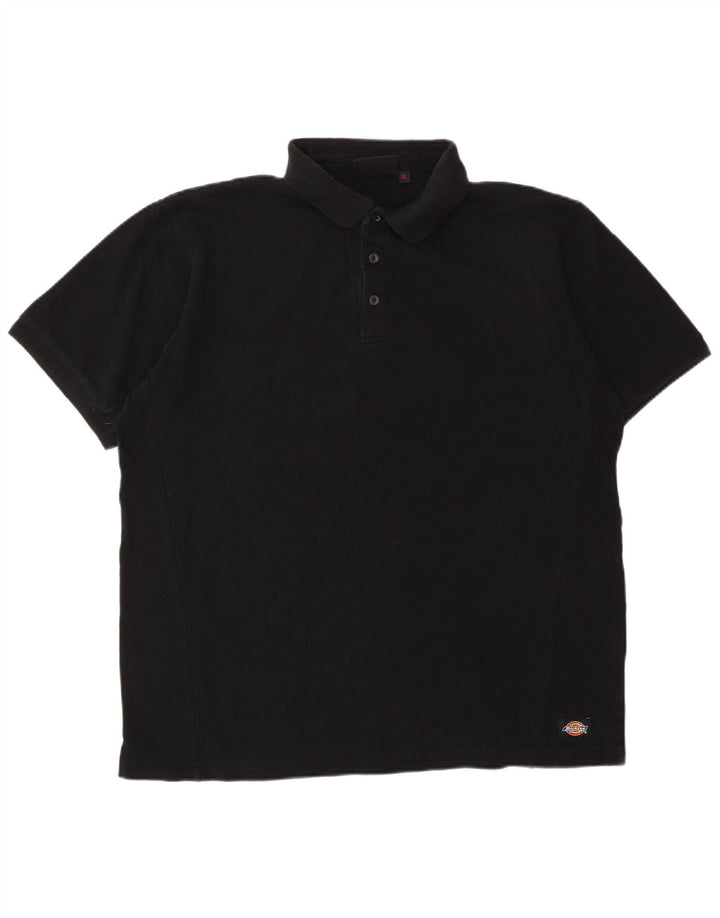 DICKIES Polo grafica da uomo XL in cotone nero