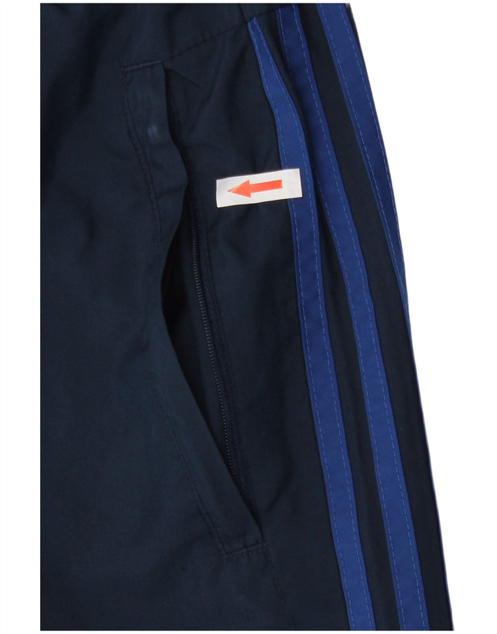 Pantaloni da tuta da uomo Adidas UK 40/42 Poliestere blu navy medio