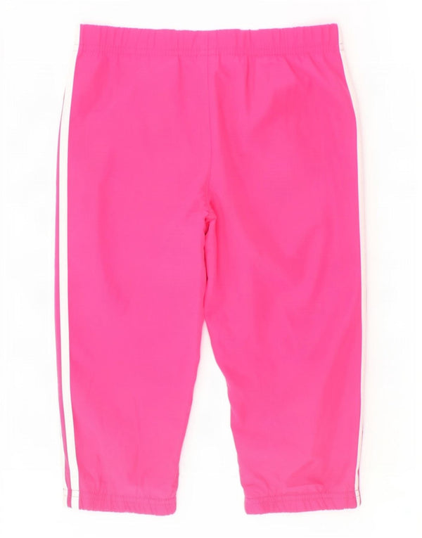 Pantaloni da tuta da jogging per bambina Adidas 18-24 mesi in poliestere rosa