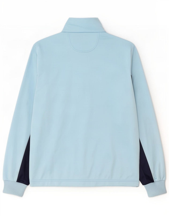 Giacca da tuta da uomo Lotto UK 40/42 Large Blu in poliestere color block