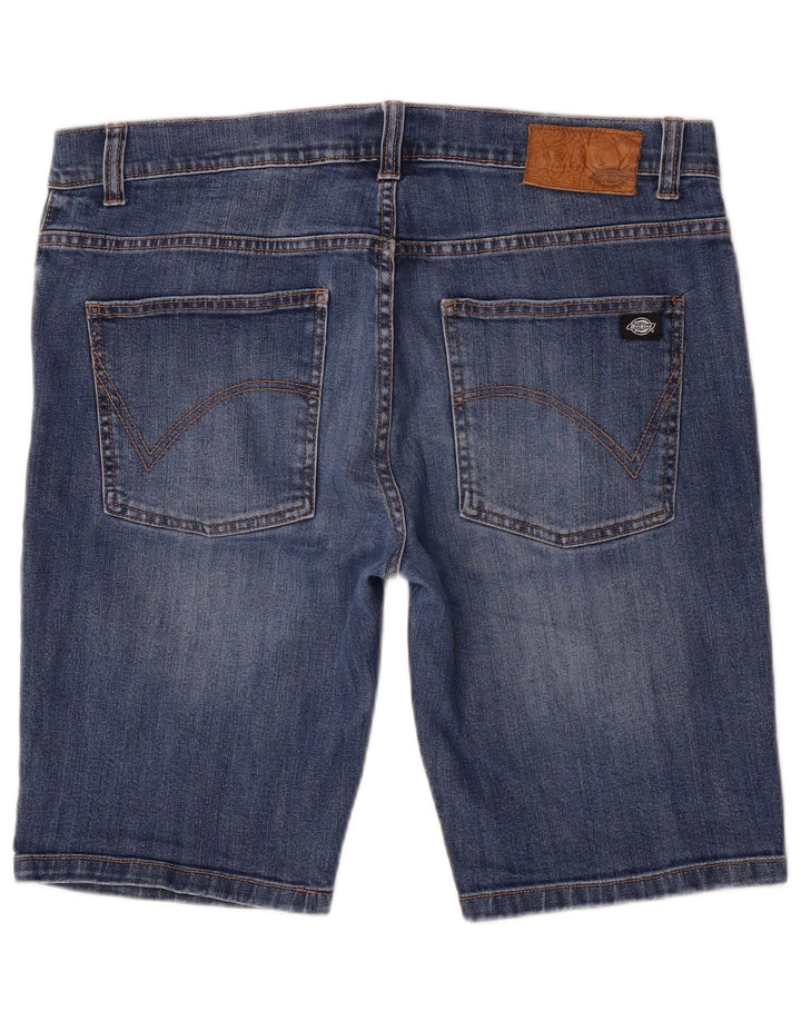 Pantaloncini di jeans da uomo Dickies W36 grandi cotone blu