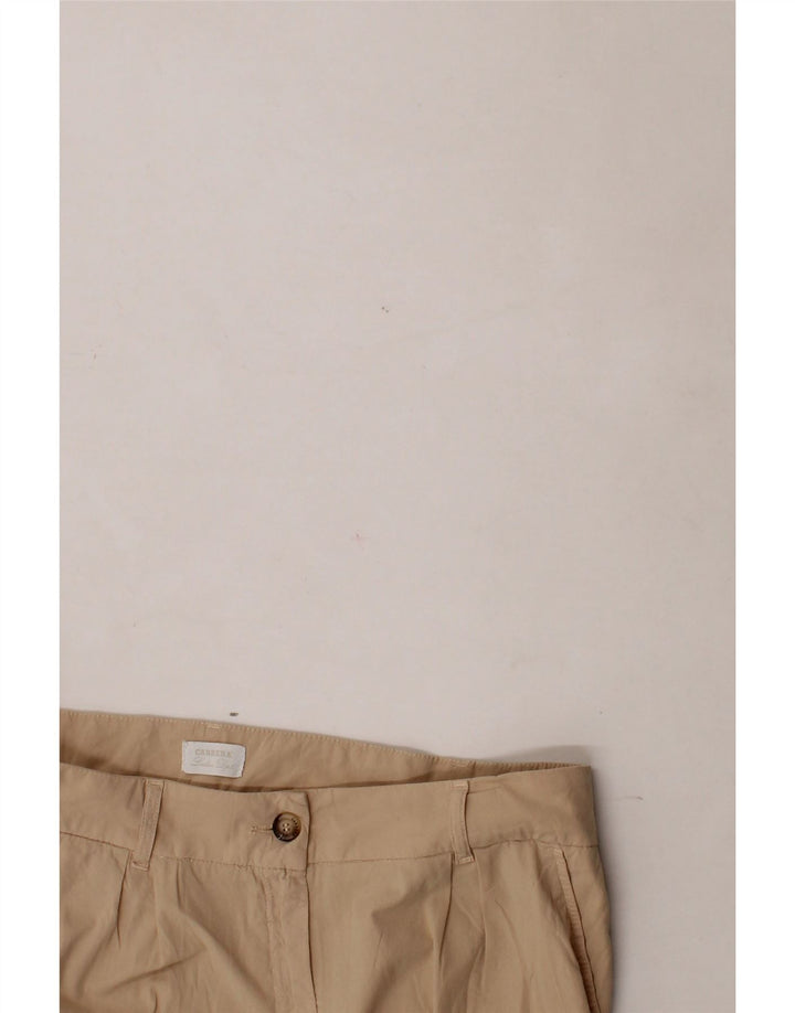 CARRERA Womens Pegged Chino Shorts IT 46 Large W32  Beige Cotton Vintage Carrera and Second-Hand Carrera from Messina Hembry 