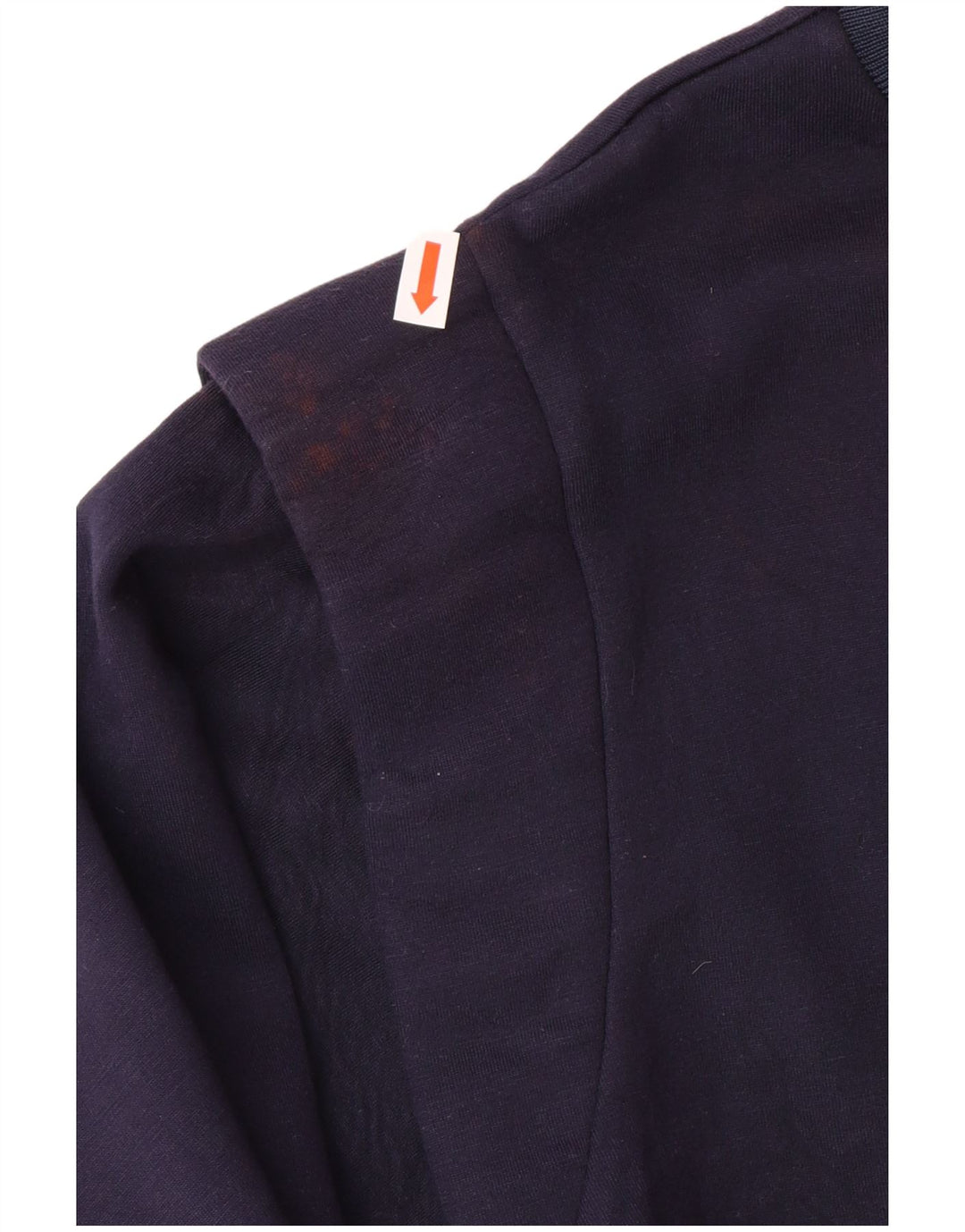 Felpa oversize da donna TED BAKER, maglione taglia 1 XS in viscosa blu navy