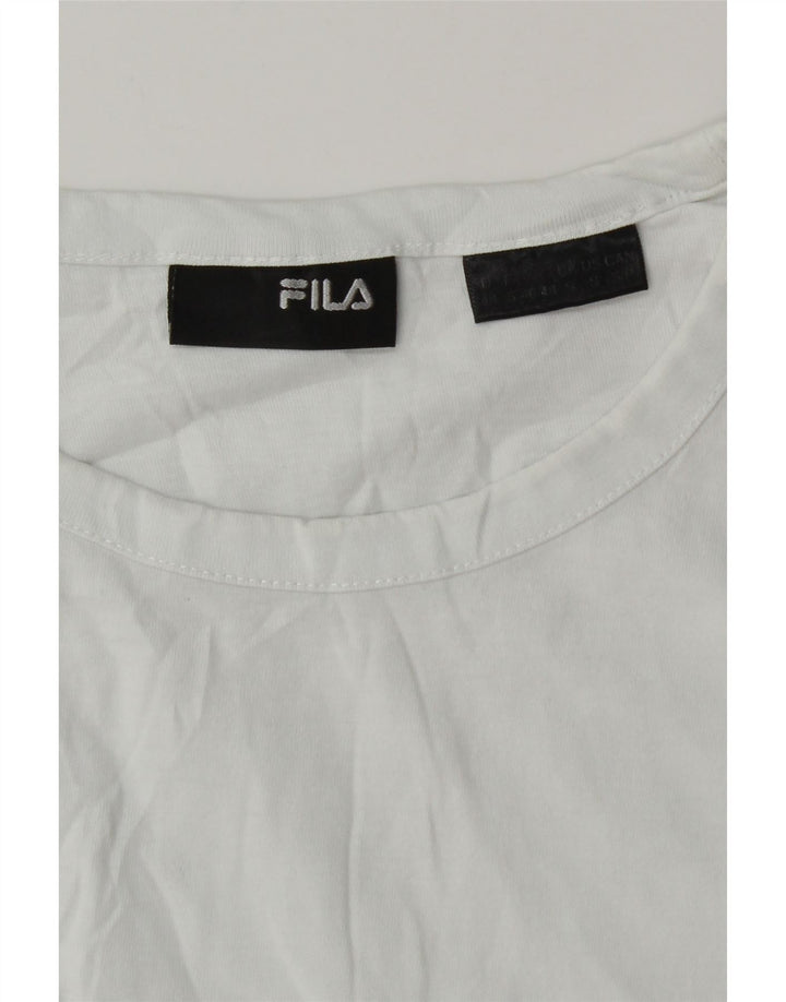 Canotta Fila da uomo Small White Colourblock