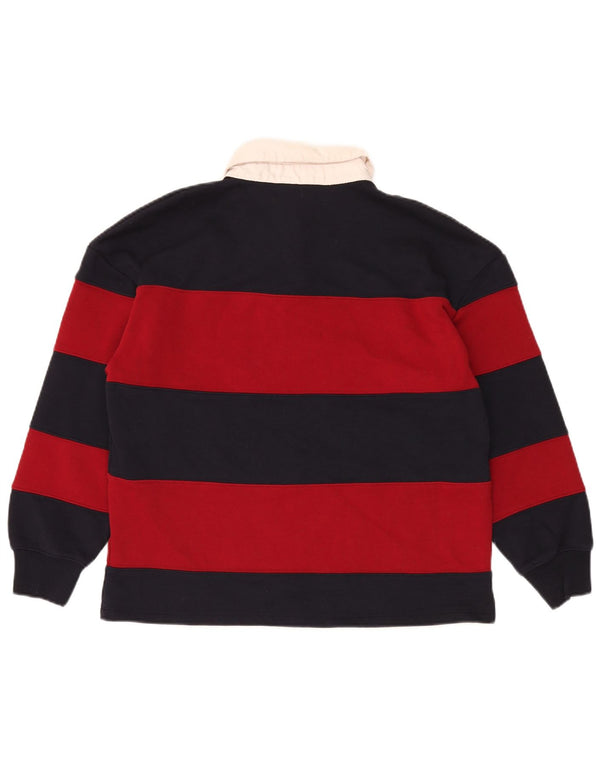 Polo da rugby oversize da donna Zara UK 10 piccola blu navy