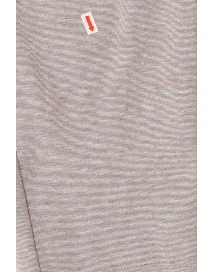 Pantaloni cargo windbreaker Nike da uomo in cotone grigio medio