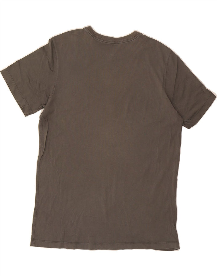 NIKE Mens Graphic T-Shirt Top Medium Grey Vintage Nike and Second-Hand Nike from Messina Hembry 