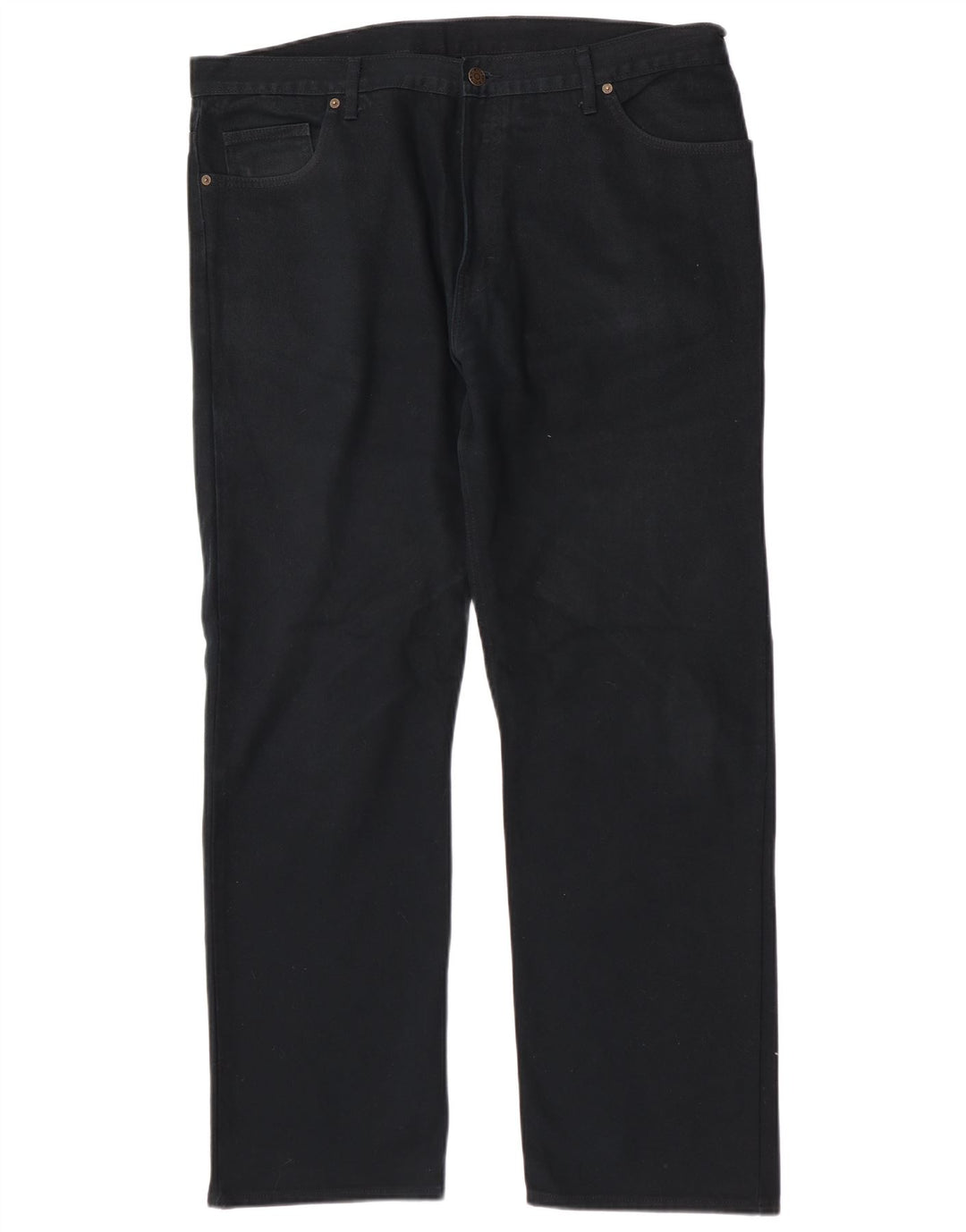 Jeans dritti da uomo Marks & Spencer W40 L31 cotone blu navy