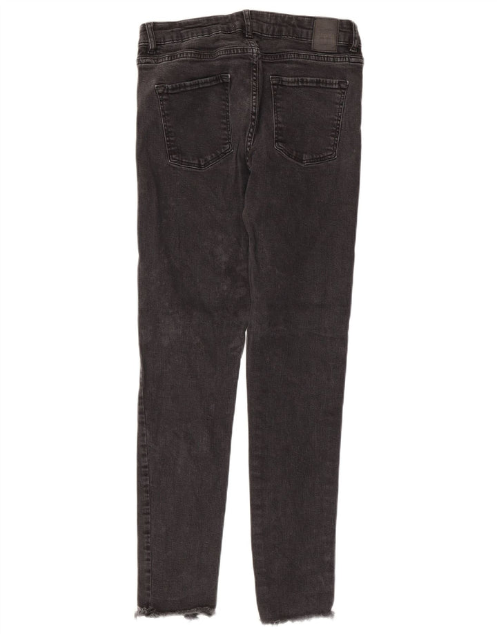 Jeans skinny da donna Zara EU 38 piccoli W28 L26 neri