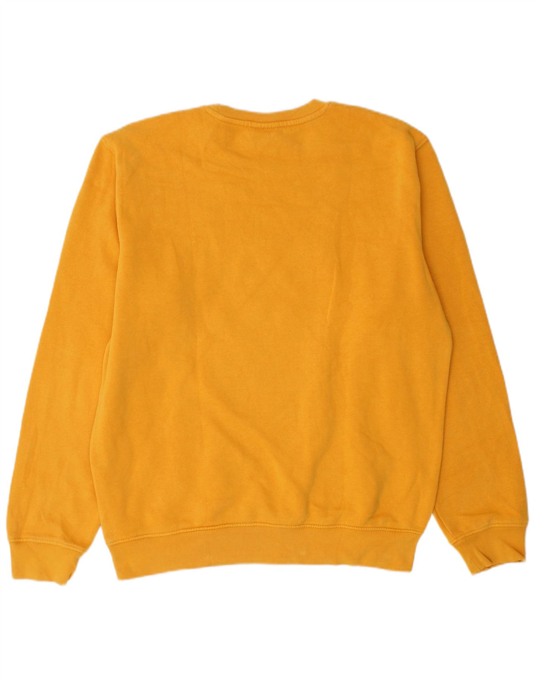 Felpa grafica da uomo Champion, maglione, cotone giallo medio