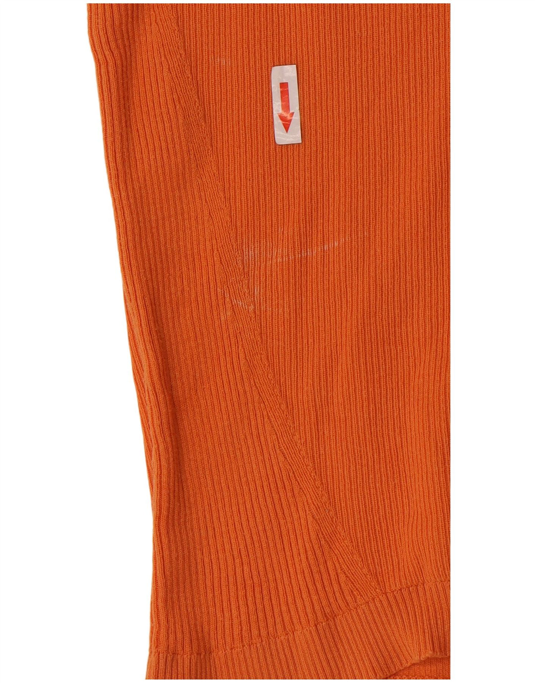 Polo da donna Marks & Spencer UK 16 grande in cotone arancione