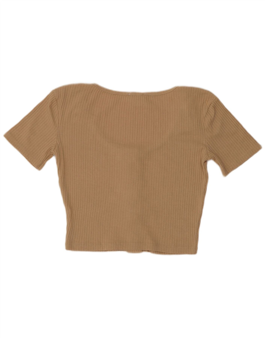 Top cardigan corto Zara da donna Trafaluc UK 12 beige medio
