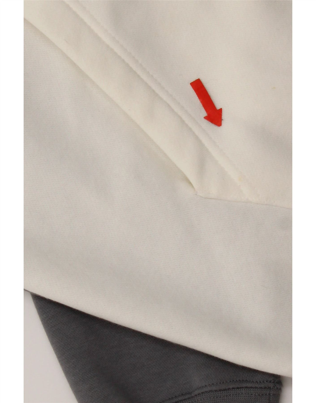 Felpa con cappuccio e zip grafica Nike da uomo in cotone color block grigio medio