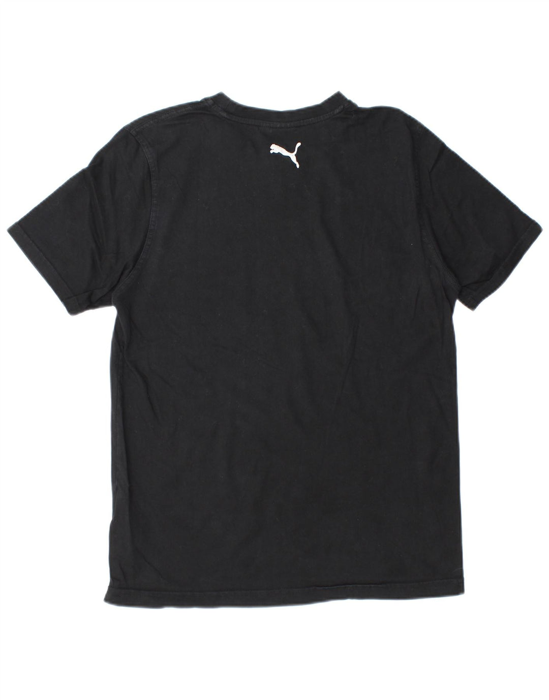 T-shirt grafica da uomo PUMA Top in cotone nero medio