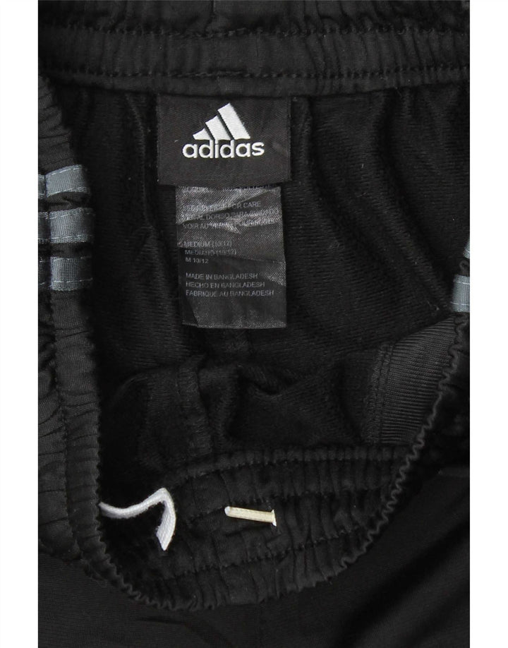 Pantaloni della tuta da ragazzo Adidas 10-11 anni medio poliestere nero
